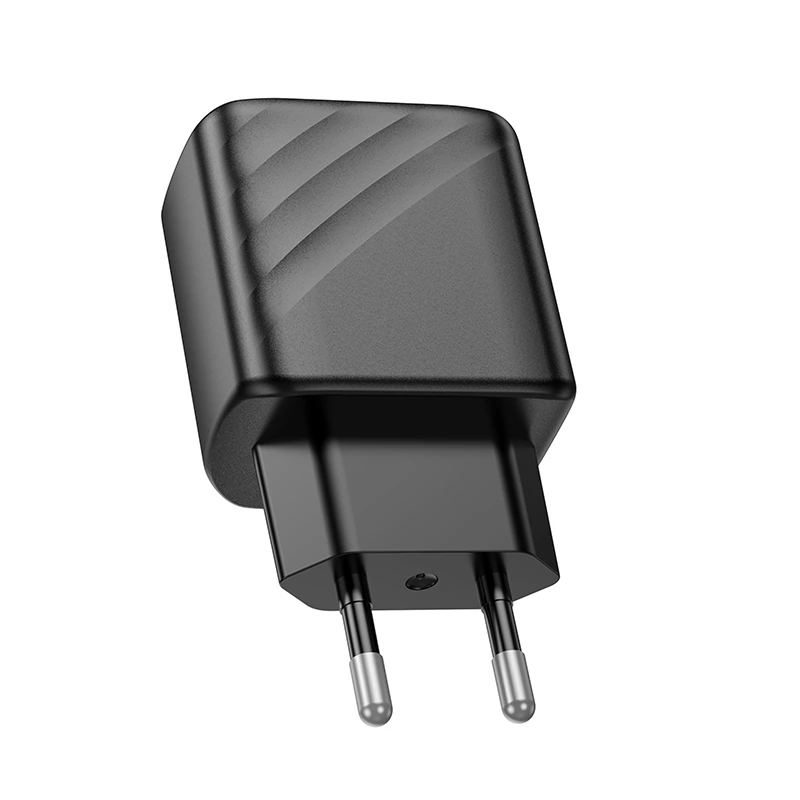 Мережевий зарядний пристрій HOCO CS22A Value single port PD30W charger Black — фото 6