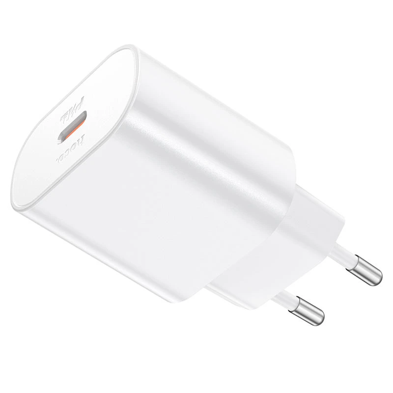 Мережевий зарядний пристрій HOCO N22 Jetta PD25W charger White — фото 7