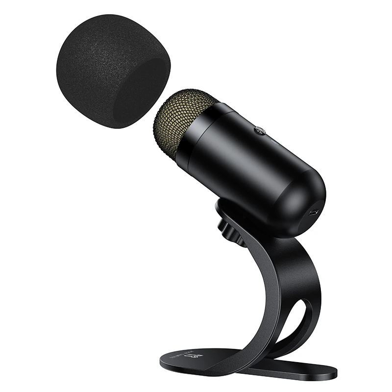 Мікрофон настільний HOCO L50 Profit PC gaming microphone Black — фото 6