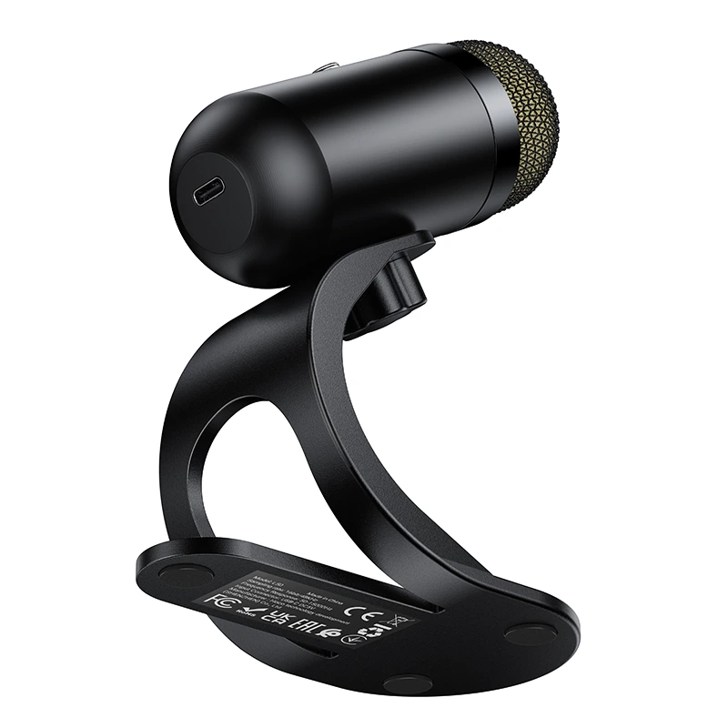 Мікрофон настільний HOCO L50 Profit PC gaming microphone Black — фото 7
