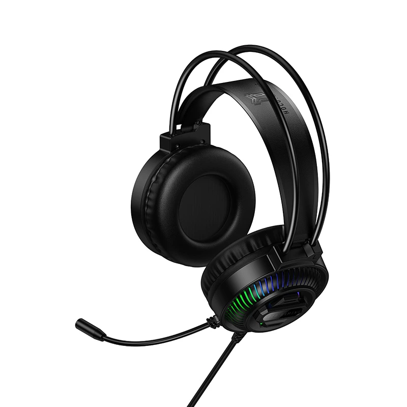 Навушники ігрові HOCO W118 Extreme gaming headphones Black — фото 3