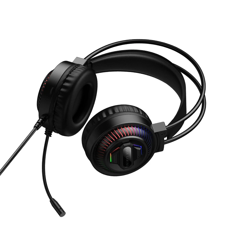 Навушники ігрові HOCO W118 Extreme gaming headphones Black — фото 7