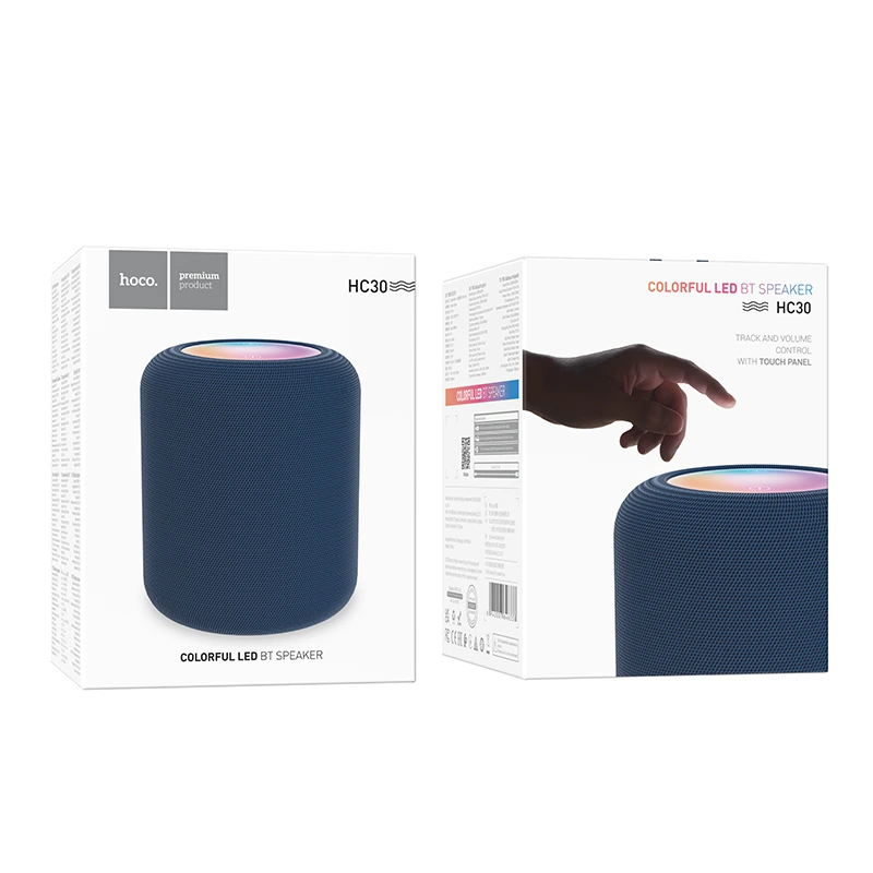 Портативна колонка HOCO HC30 Oceano BT speaker, 5W, Blue