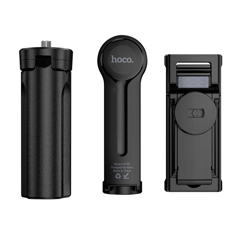 Штатив HOCO K100 Prestigio mini tripod Black — фото 6