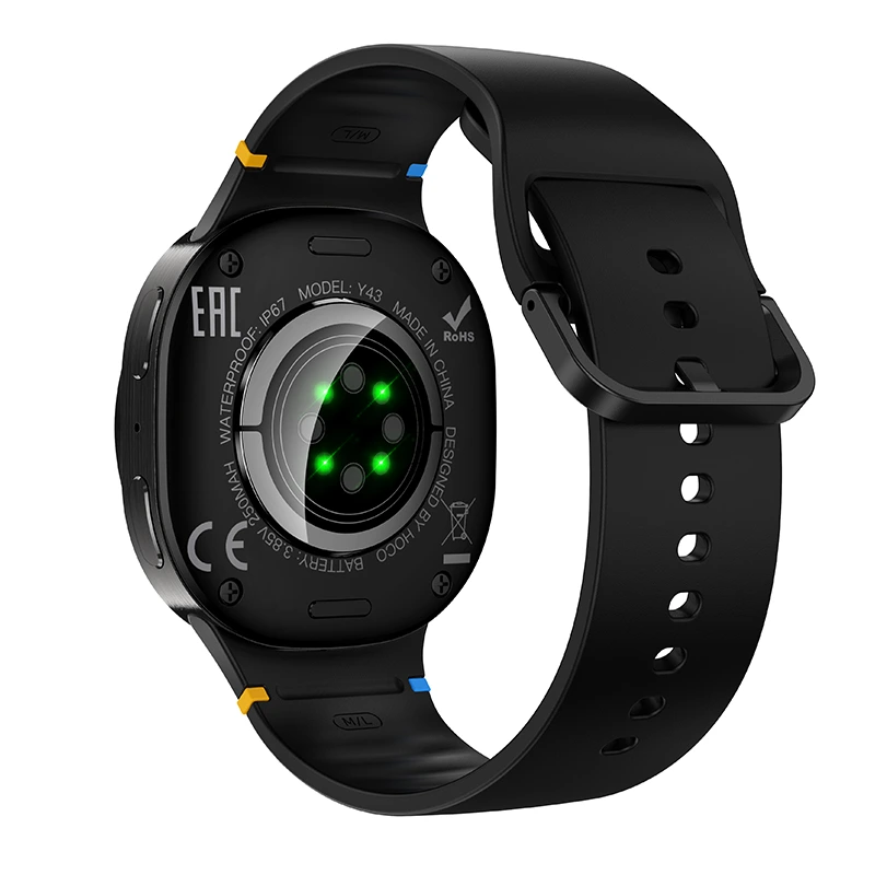 Смарт-годинник HOCO Y43 AMOLED Smart watch(call version) Black — фото 4
