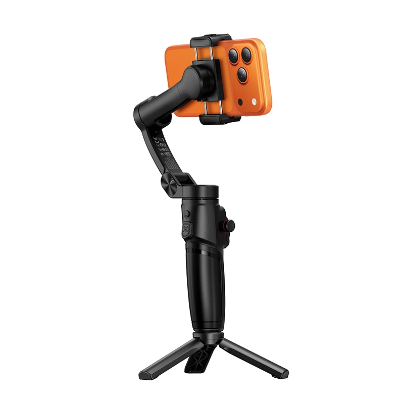 Триосьовий стабілізатор HOCO K91 Three-axis intelligent gimbal Black — фото 6