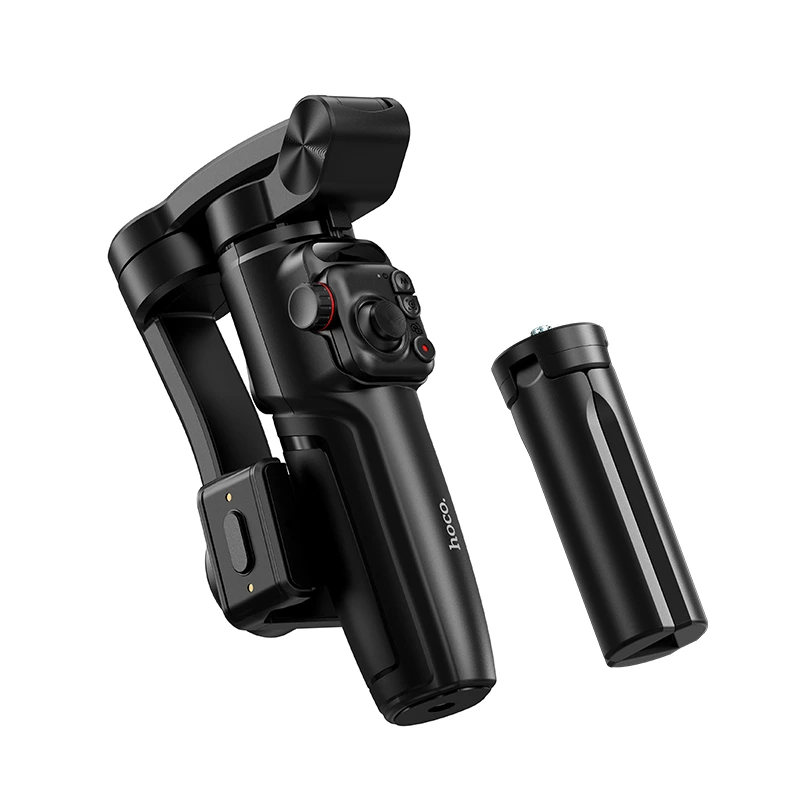 Триосьовий стабілізатор HOCO K91 Three-axis intelligent gimbal Black — фото 7
