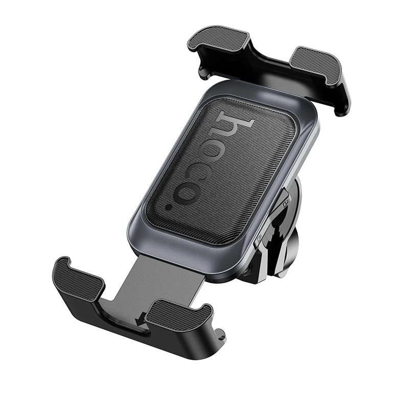 Вело/Мото тримач для телефона HOCO H82 Vista bicycle Motorcycle Universal holder Black Metal Gray