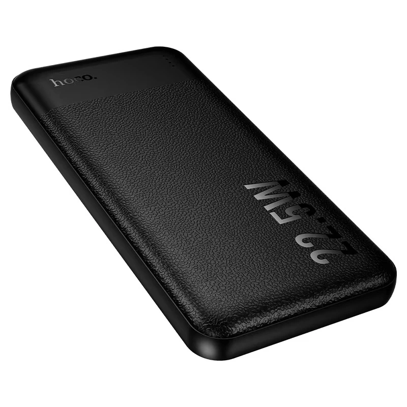 Зовнішній акумулятор HOCO J159 Essence 22.5W+PD20W fully compatible power bank(10000mAh) Black — фото 3
