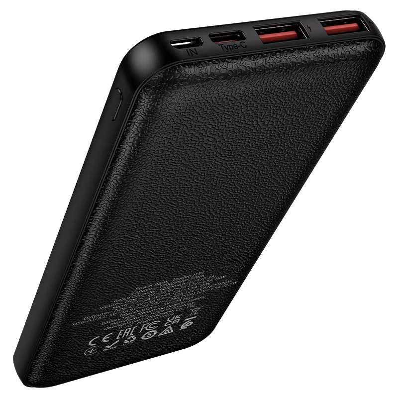 Зовнішній акумулятор HOCO J159 Essence 22.5W+PD20W fully compatible power bank(10000mAh) Black — фото 5