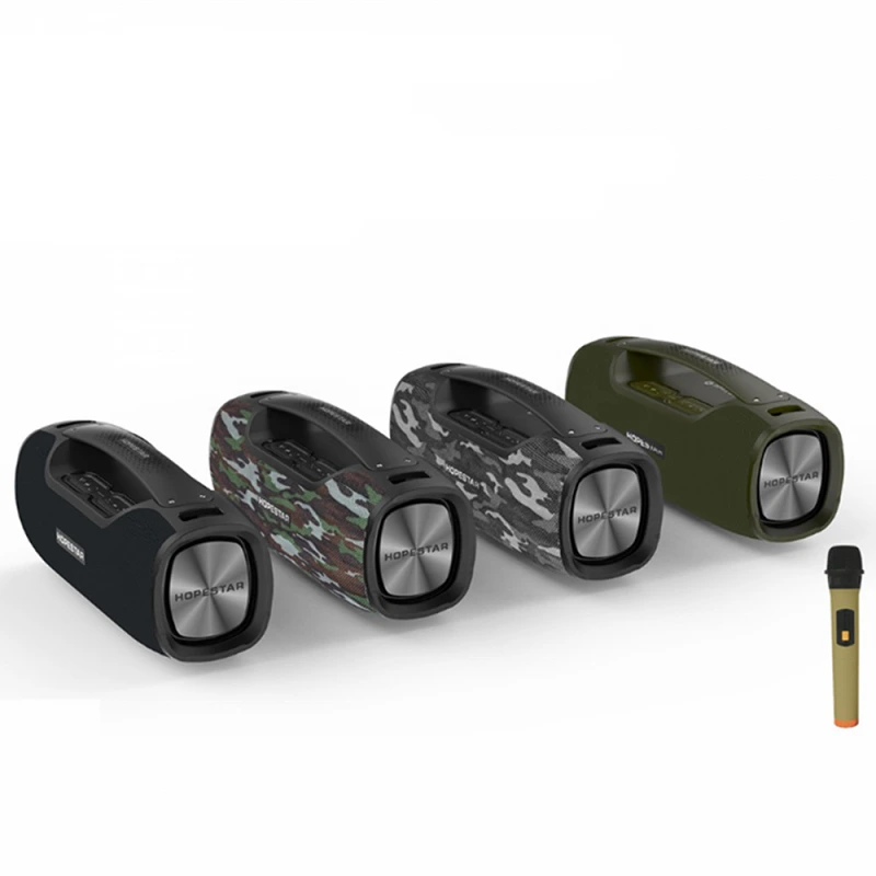 Bluetooth колонка Hopestar A6 Pro- камуфляж зелений