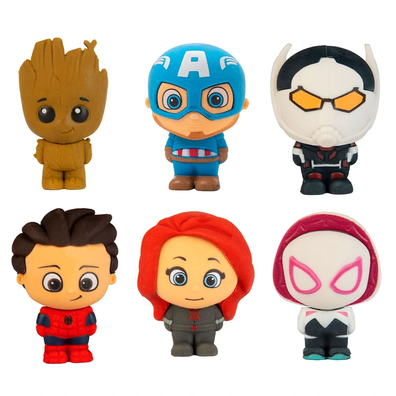 Колекційна гумка-пазл серії "Puzzle Palz" – МАРВЕЛ (в капс., в асорт.)