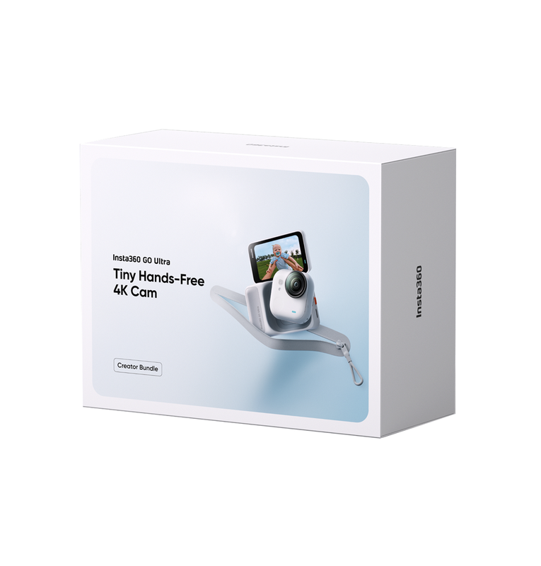 Екшн-камера Insta360 GO Ultra Creator Bundle (Arctic White)