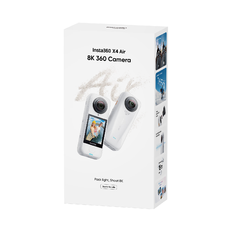 Екшн-камера Insta360 X4 Air Starter Bundle (Arctic White)
