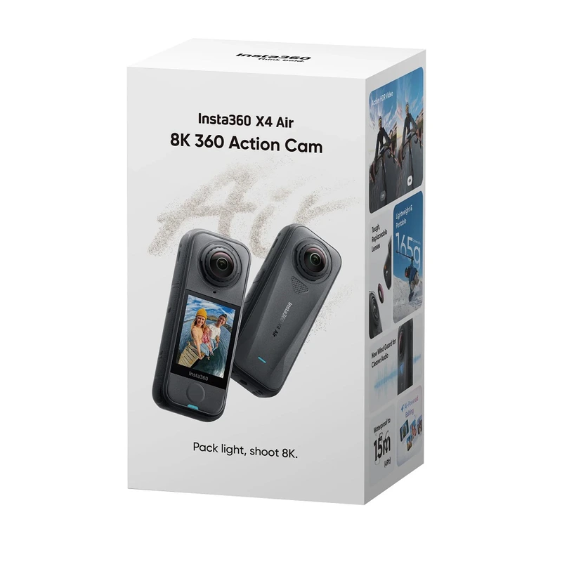 Екшн-камера Insta360 X4 Air Starter Bundle  (Black)