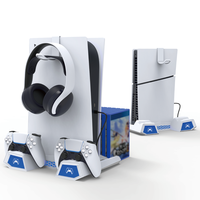 Підставка для Sony PlayStation 5 Slim з зарядкою для  геймпадів DualSense iPega PG-P5S023