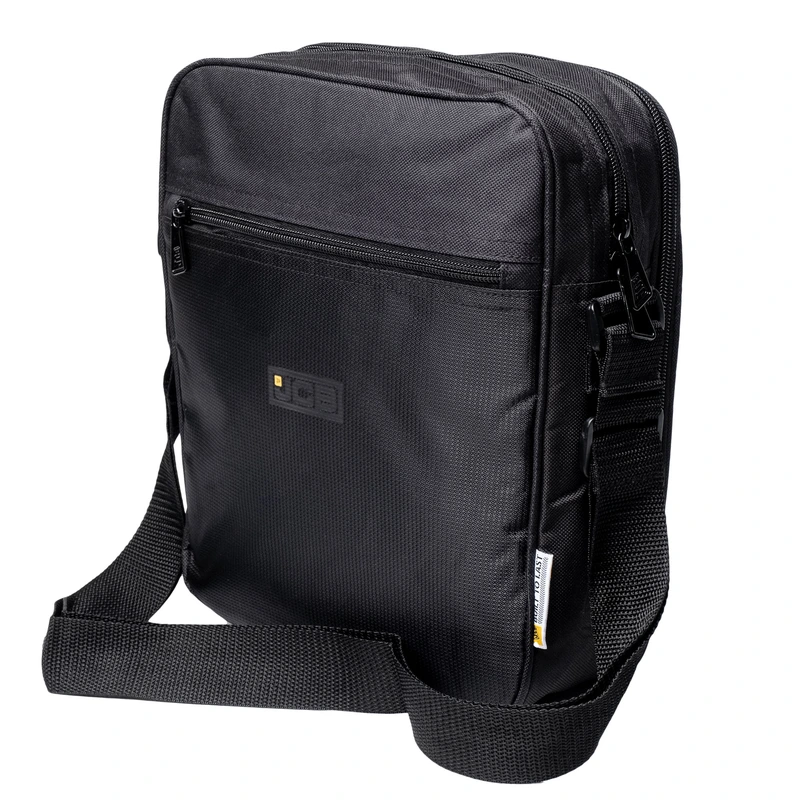 Сумка текстильна чоловіча JCB 20L Black (Чорний)