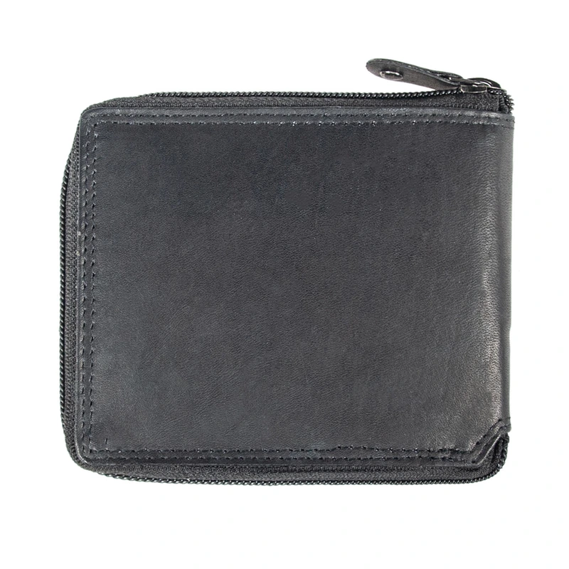 Гаманець шкіряний чоловічий JCB NC38MN Black (Чорний)