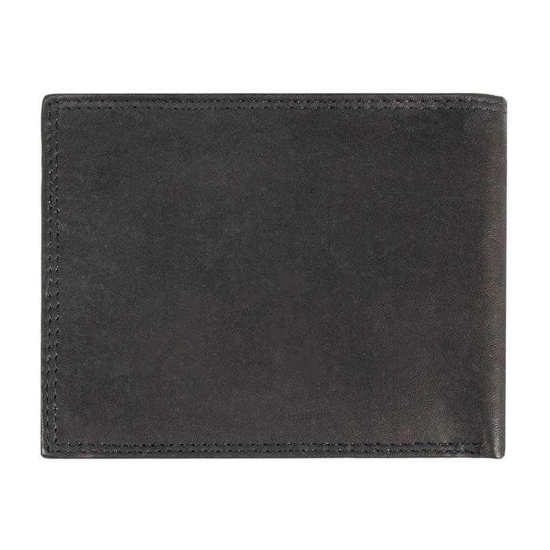 Гаманець шкіряний чоловічий Ridgeback JBNC39MN Black (Чорний)