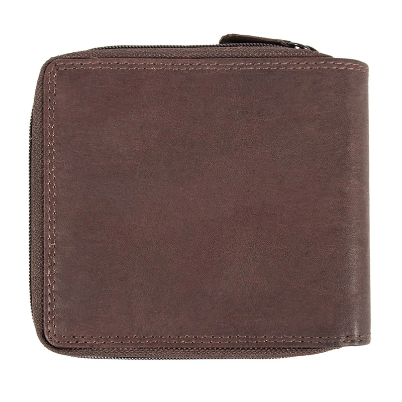 Гаманець шкіряний чоловічий Ridgeback JBNC43MN Brown (Коричневий)