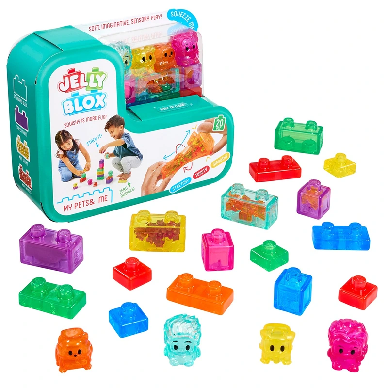 Сенсорний конструктор JELLY BLOX - ДРУЗІ ТА УЛЮБЛЕНЦІ