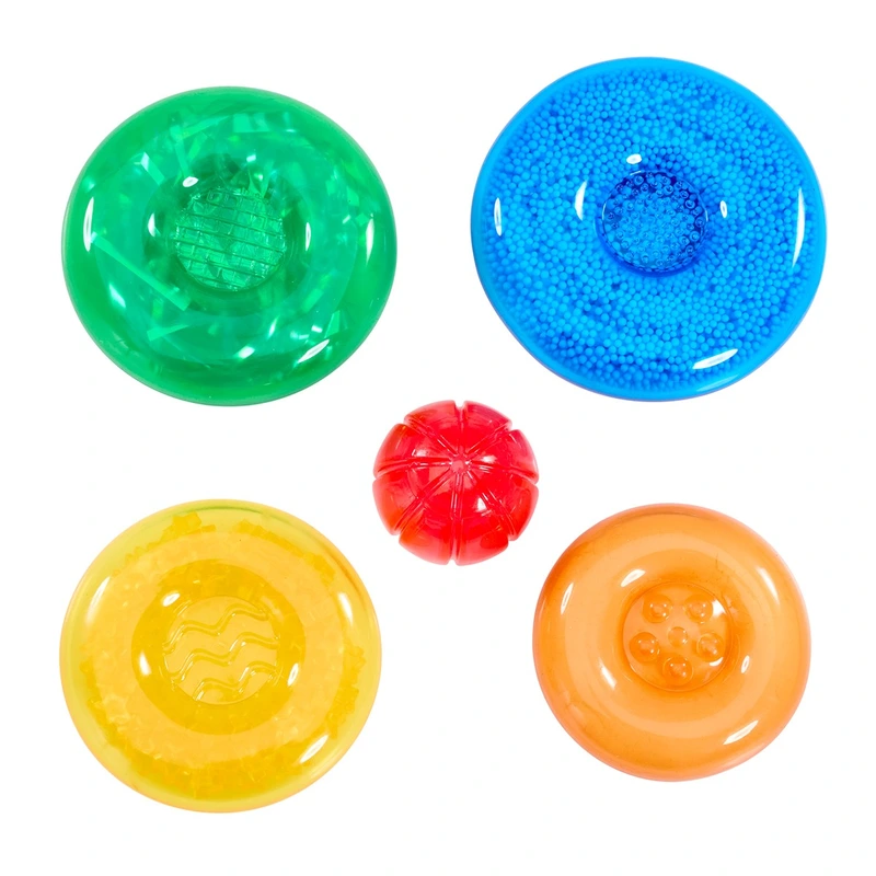 Сенсорний конструктор JELLY BLOX серії "Lil' Jellies" - ПІРАМІДКА-КОЛЬОРИНКА