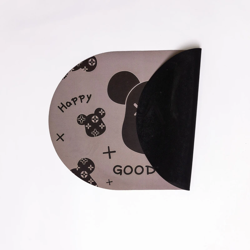 Діатомітовий овальний килимок для дому Good Luck 38×58 (см) вологопоглинальнючий килимок для кухні ванни та туалету HP-42-56