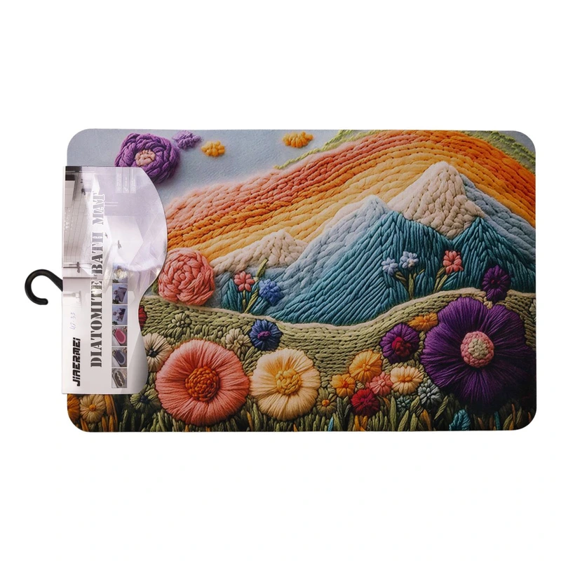Килимок діатомітовий з 3D-ефектом Sunset Meadow 58*38 см універсальний HP-42-33 — фото 3