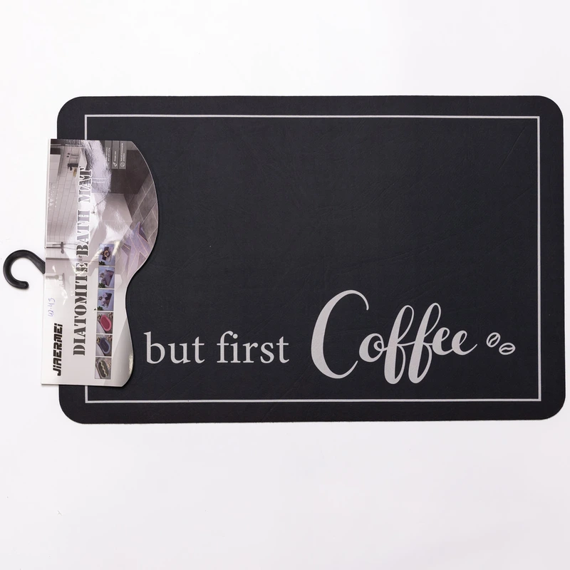 Килимок для кухні But first Coffee 38*58 см діатомітовий HP-42-43
