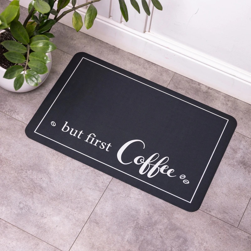 Килимок для кухні But first Coffee 58*38 см діатомітовий HP-42-43 — фото 4