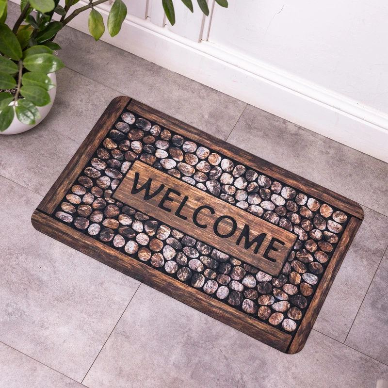 Килимок придверний Vertical Welcome 58*38 см діатомітовий HP-42-41 — фото 4