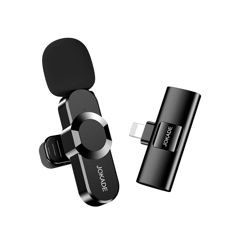 Бездротовий мікрофон Jokade JD057 to Lightning connector- чорний