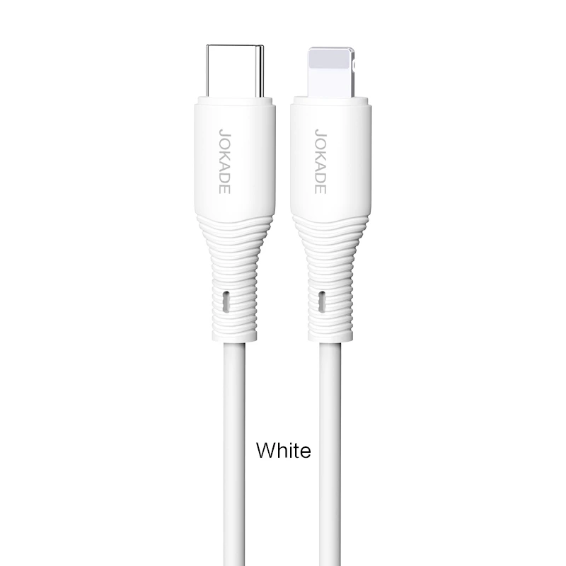 Кабель Jokade JA009 PD Type-C – Lightning 20W/1м- білий