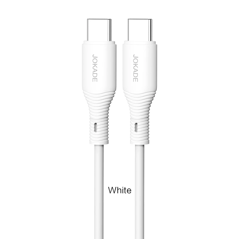 Кабель Jokade JA009 PD Type-C – Type-C 100W/1м- білий