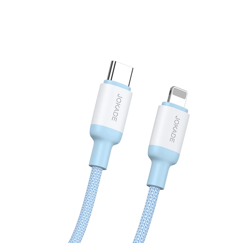 Кабель Jokade JA014 PD Type-C – Lightning 20W/1м- синій