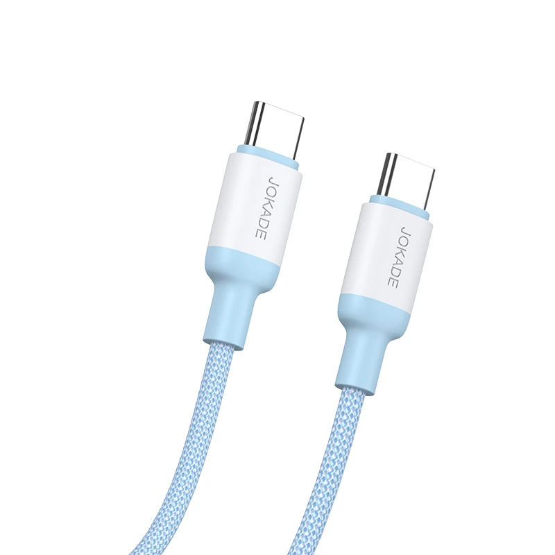 Кабель Jokade JA014 PD Type-C – Type-C 100W/1м- синій