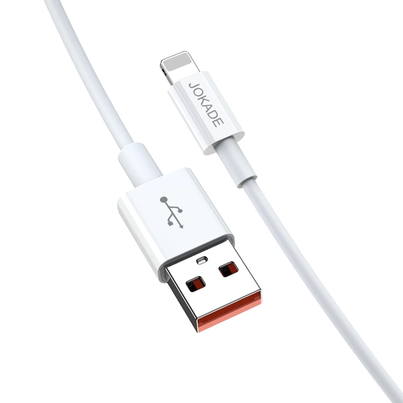 Кабель Jokade JA016 USB – Lightning 5A/1м- білий
