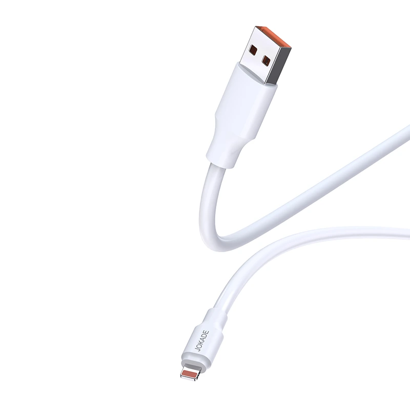 Кабель Jokade JA018 PD USB – Lightning 120W/1м- білий