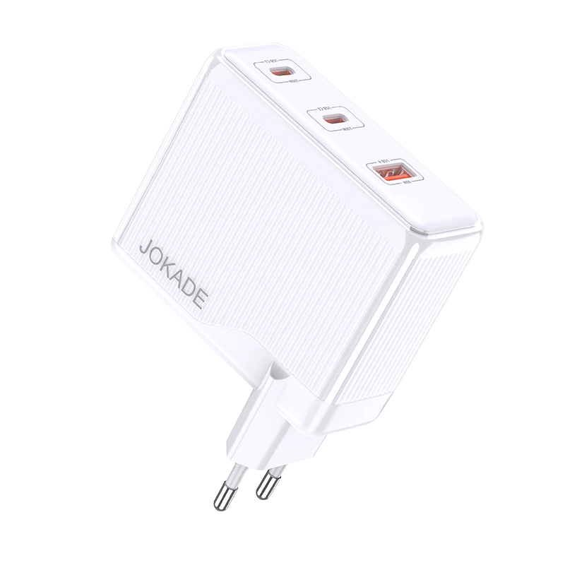 Мережевий зарядний пристрій Jokade JB059 (1USB/2USB-C/PD100W)- білий