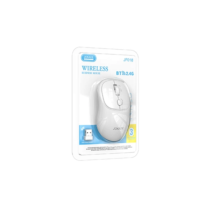 Миша бездротова Jokade JF018- білий