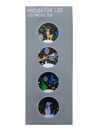 Проектор LED Jumi "Новорічна сцена", IP44, різнокольоровий