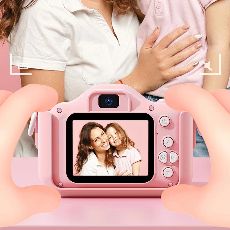 Дитяча цифрова камера Kakusiga KSC-1590 48MP/1280*720P- рожевий