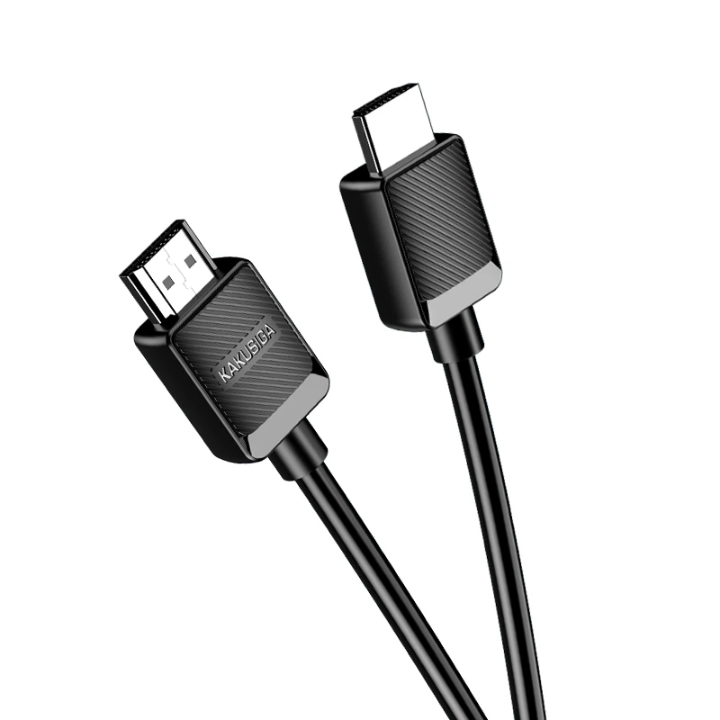 Кабель HDMI – HDMI 4K Kakusiga KSC-979 HDTV 2.0 (1м)- чорний