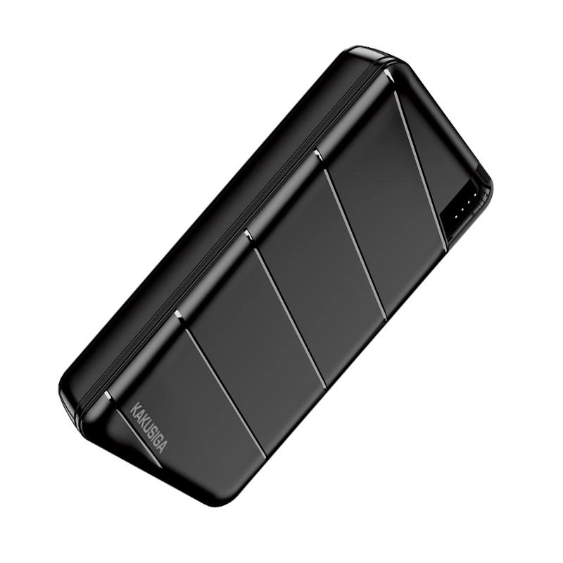 Портативний зарядний пристрій (Повербанк) Kakusiga KSC-1086 20000mAh (2USB/USB-C/Micro/22.5W)- чорний