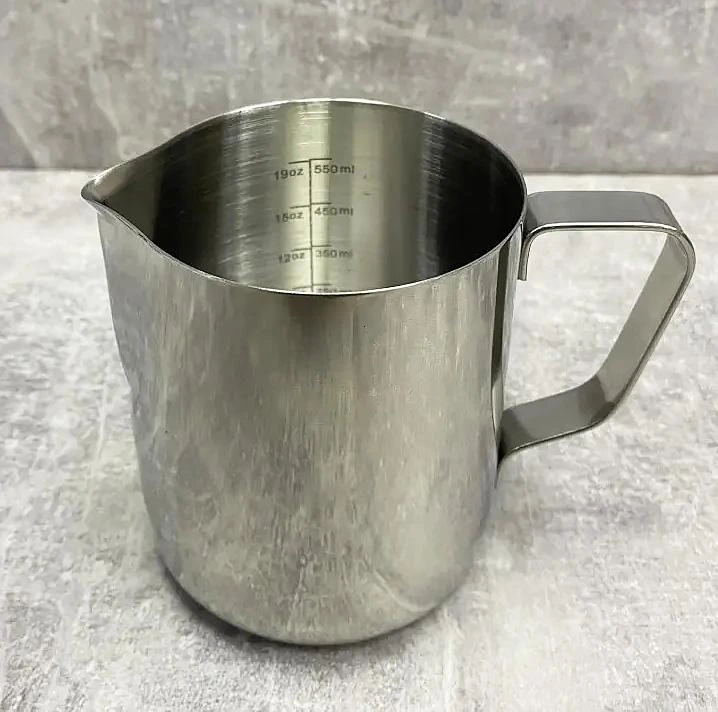 Молочник Kamille (пітчер) 550мл (600мл) із нержавіючої сталі