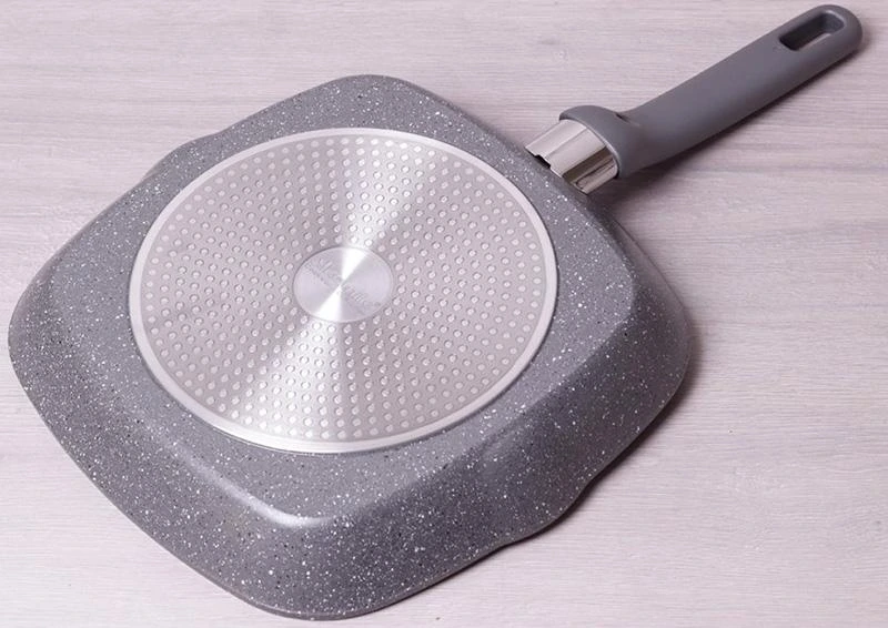 Сковорода-гриль Kamille Granite 28х28см