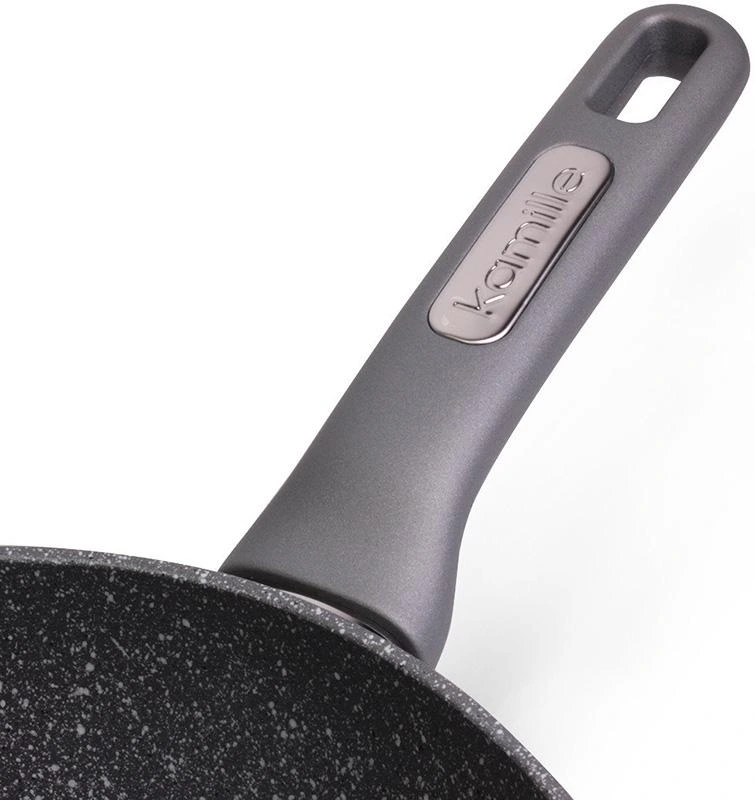 Сковорода-сотейник Kamille Granite Ø28см з гранітним антипригарним покриттям