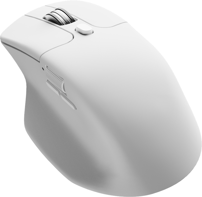 Миша Keychron M6S Wireless/Bluetooth/USB White PAW3311 (M6S-B72)