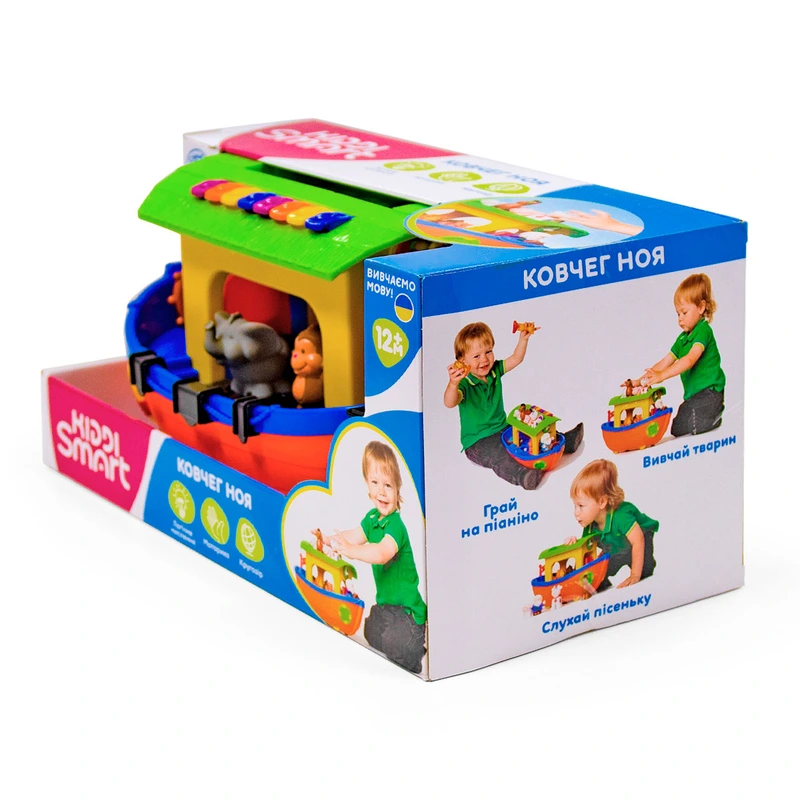 Ігровий набір KIDDI SMART – КОВЧЕГ НОЯ (українська)