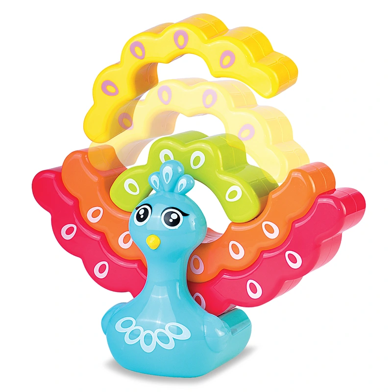 Іграшка-балансир, що розвиває KIDDI SMART – ВЕСЕЛКОВЕ ПАВЕНЯТКО